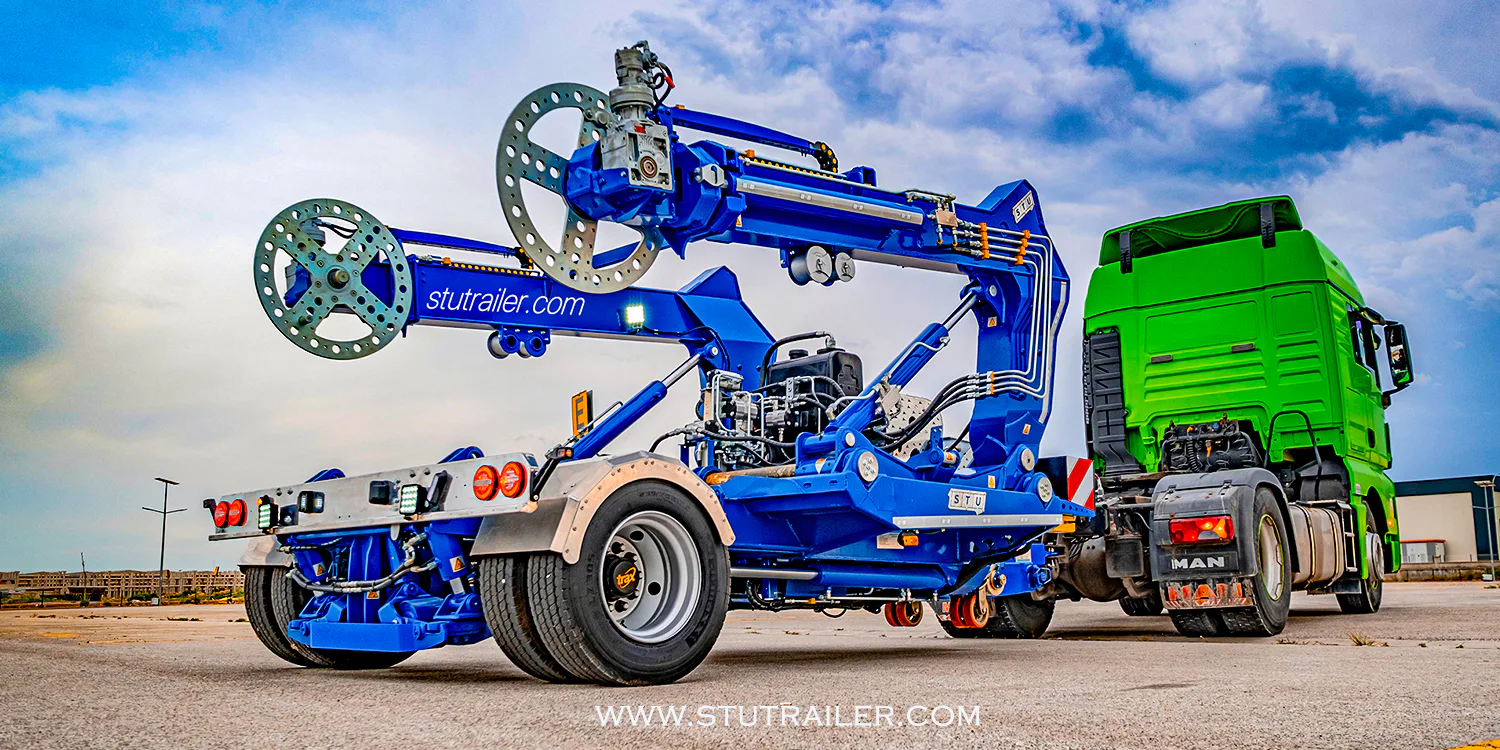 Reel Cable Roller Trailer — STU Trailers